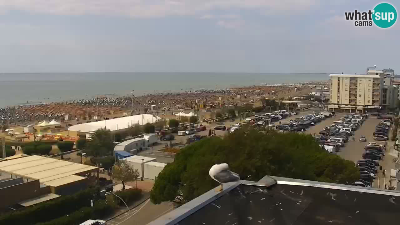 La camera en vivo de la playa de Bibione – Italia