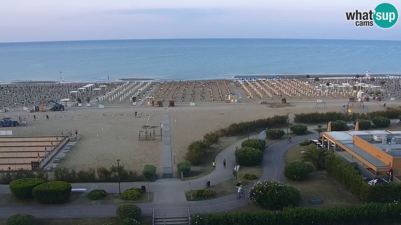 Plaža Bibione Spletna kamera – Italija