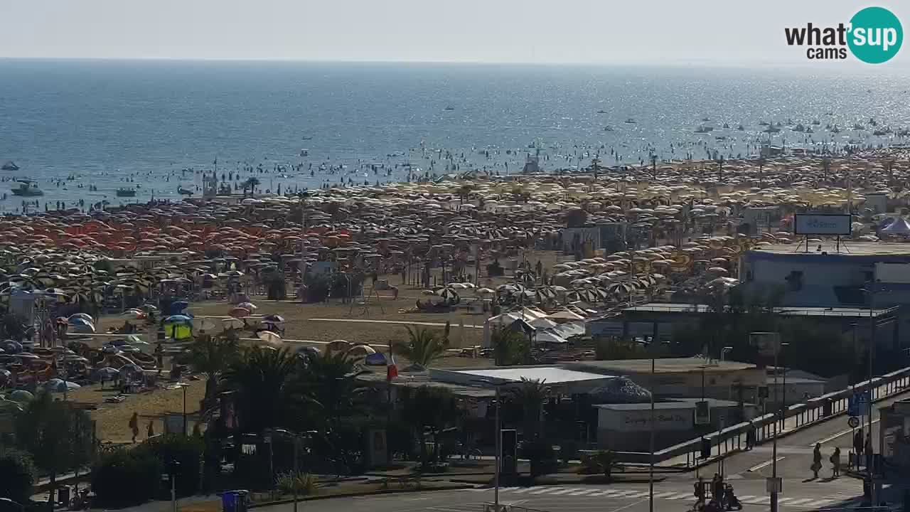 The beach of Bibione webcam – Italy