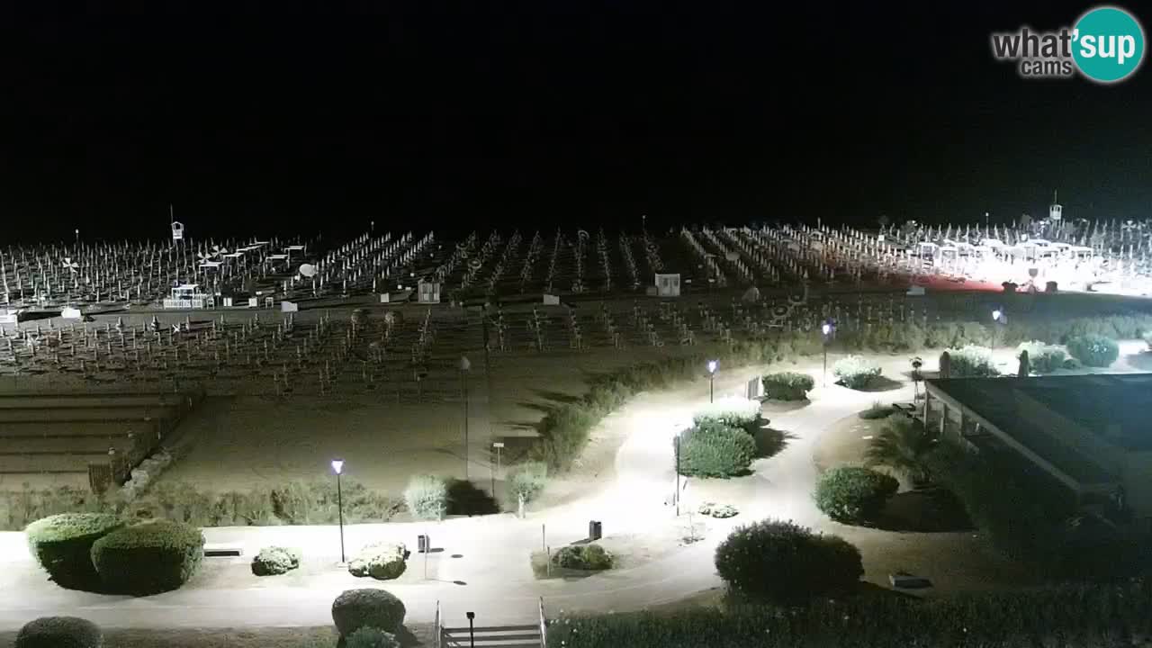 La camera en vivo de la playa de Bibione – Italia
