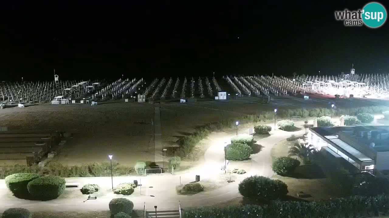 Plaža Bibione Spletna kamera – Italija