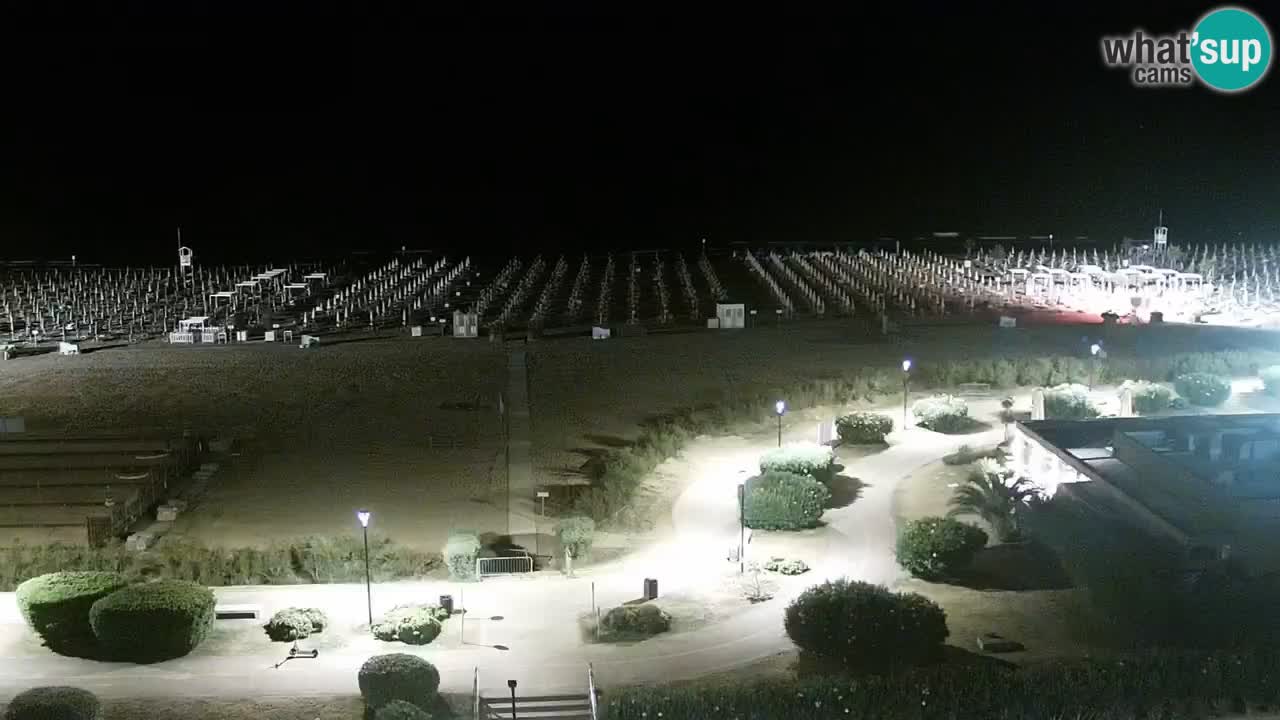 Plaža Bibione Spletna kamera – Italija