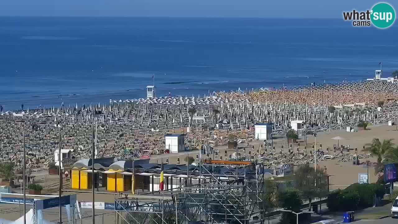 La camera en vivo de la playa de Bibione – Italia