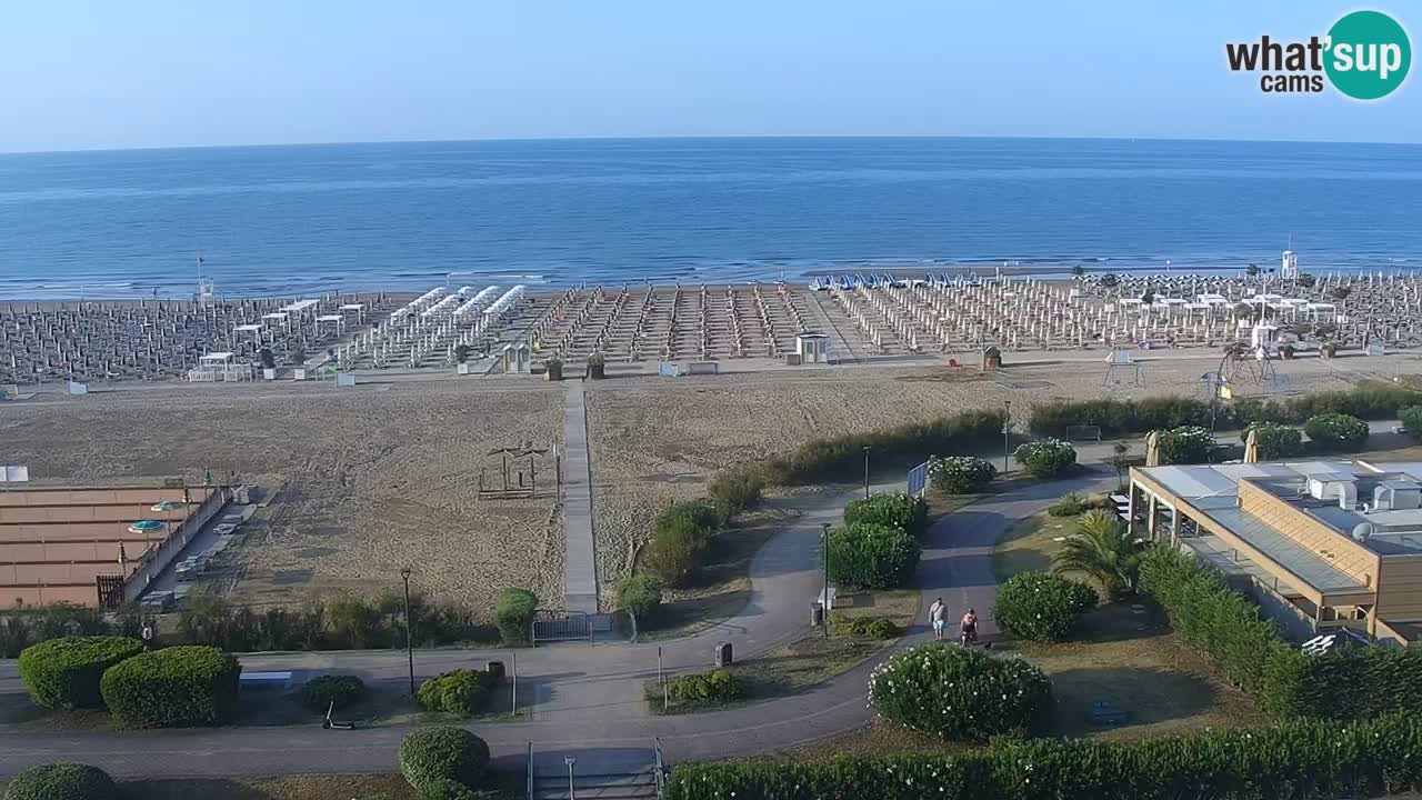 Plaža Bibione Spletna kamera – Italija