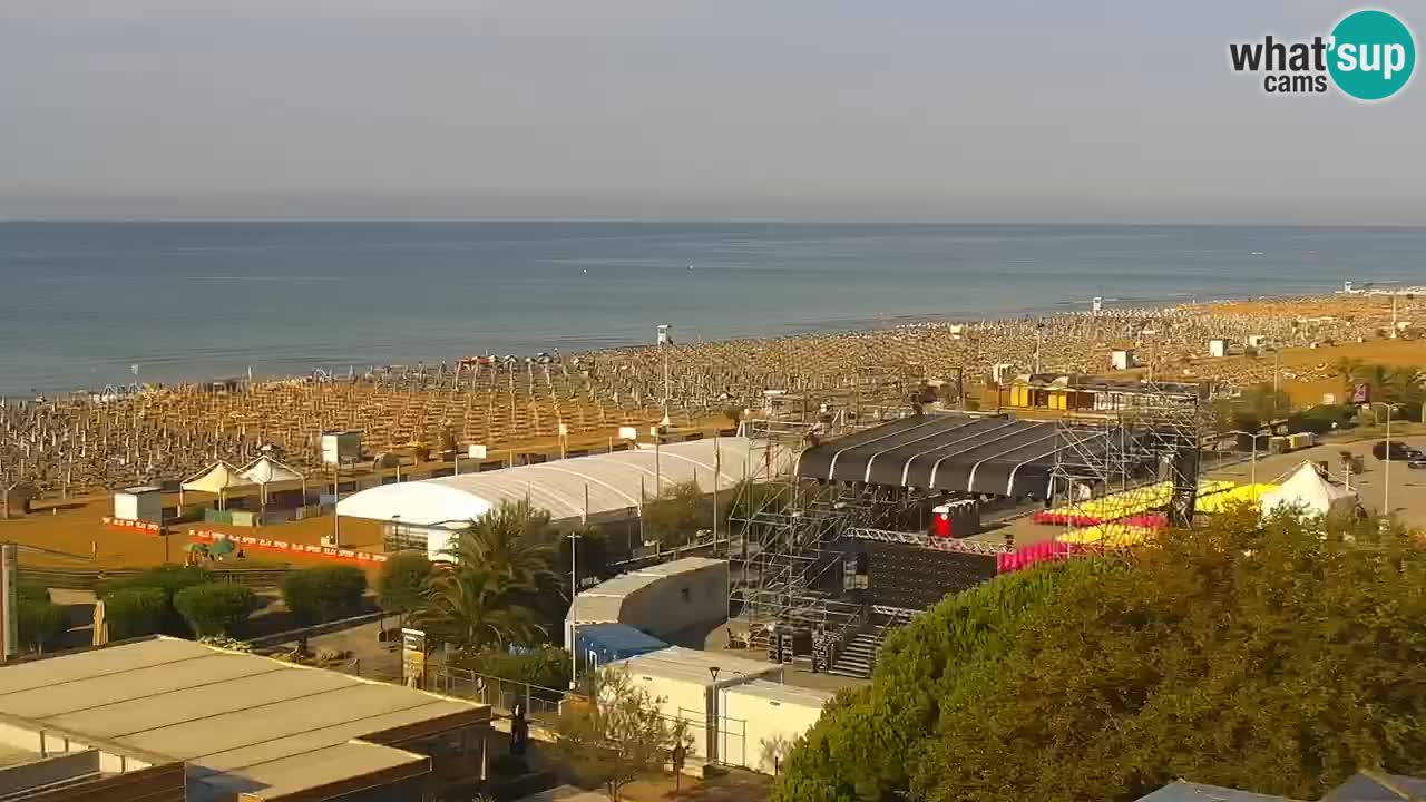 Plaža Bibione Spletna kamera – Italija