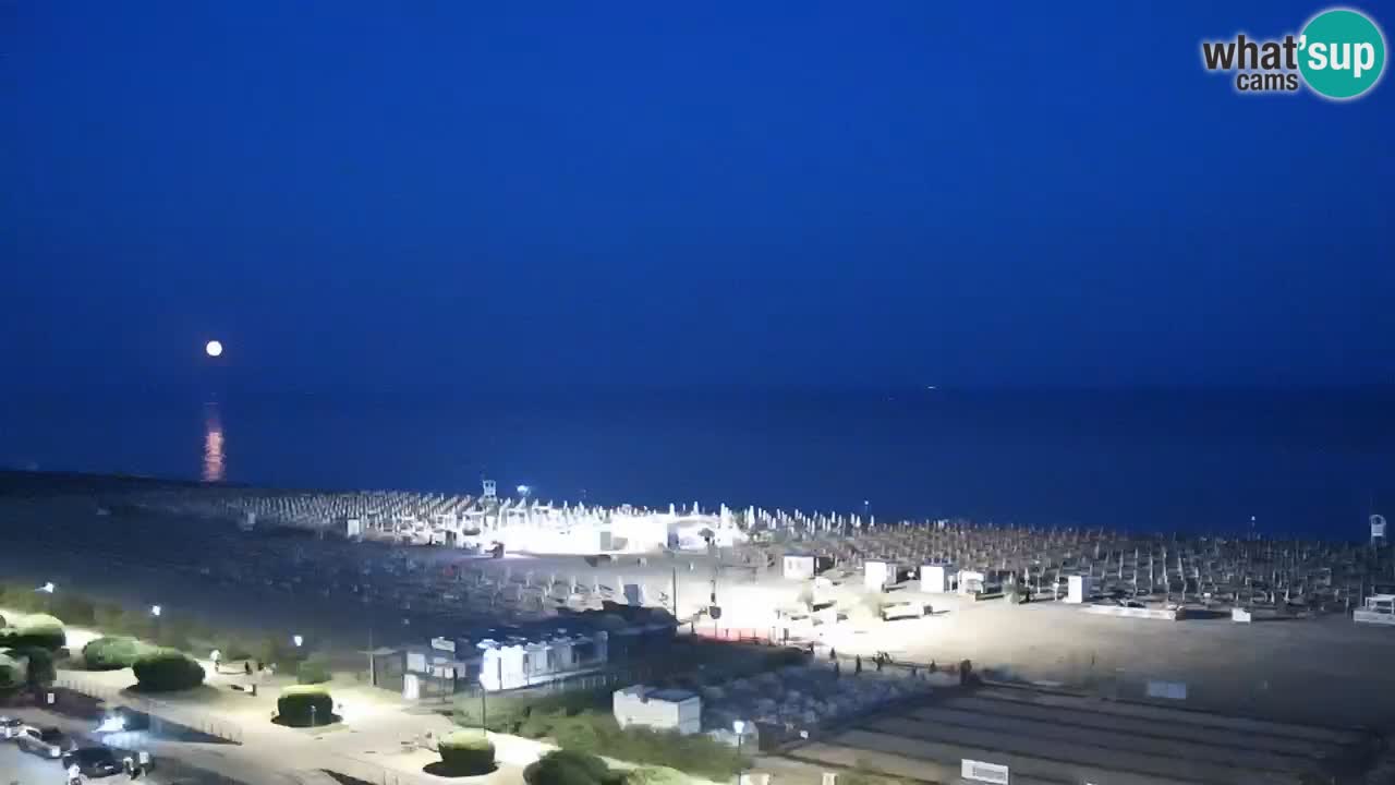 La camera en vivo de la playa de Bibione – Italia