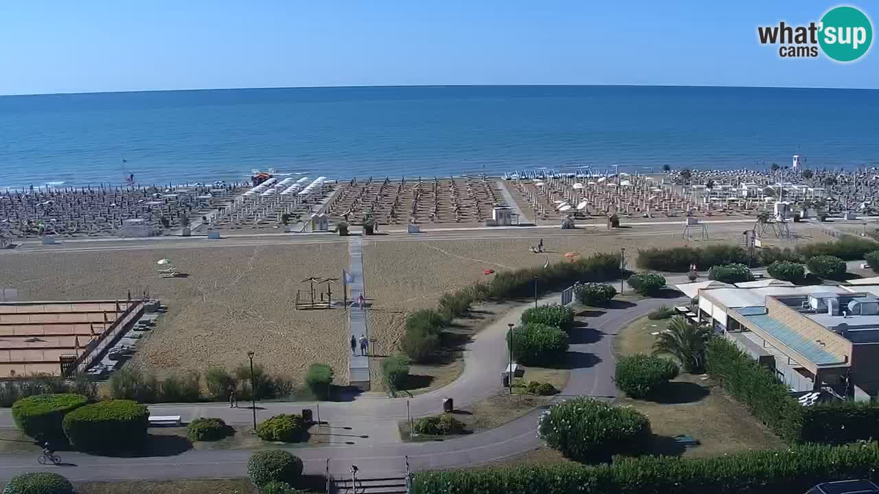 Der Strand von Bibione Webcam – Italien
