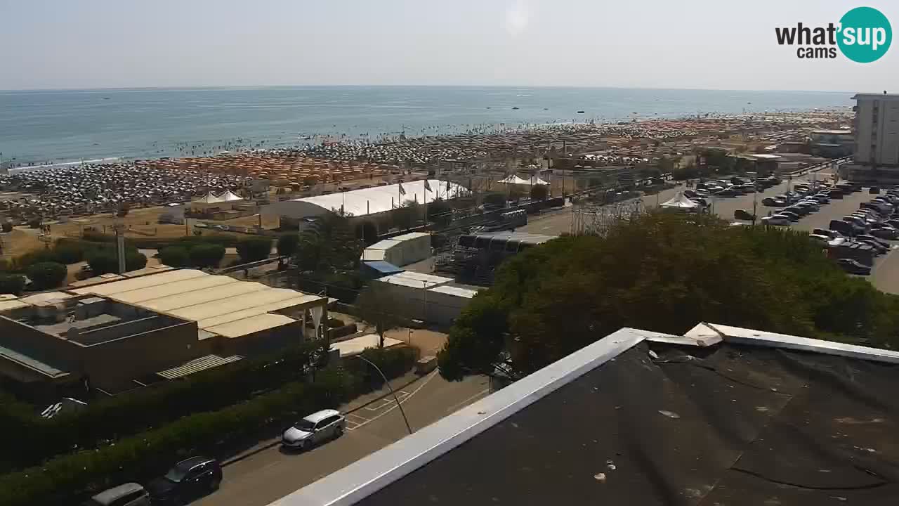 La camera en vivo de la playa de Bibione – Italia