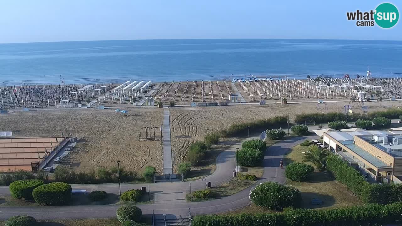 Webcam La plage de Bibione – Italie