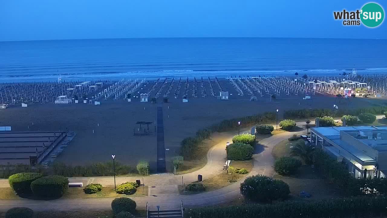 La camera en vivo de la playa de Bibione – Italia