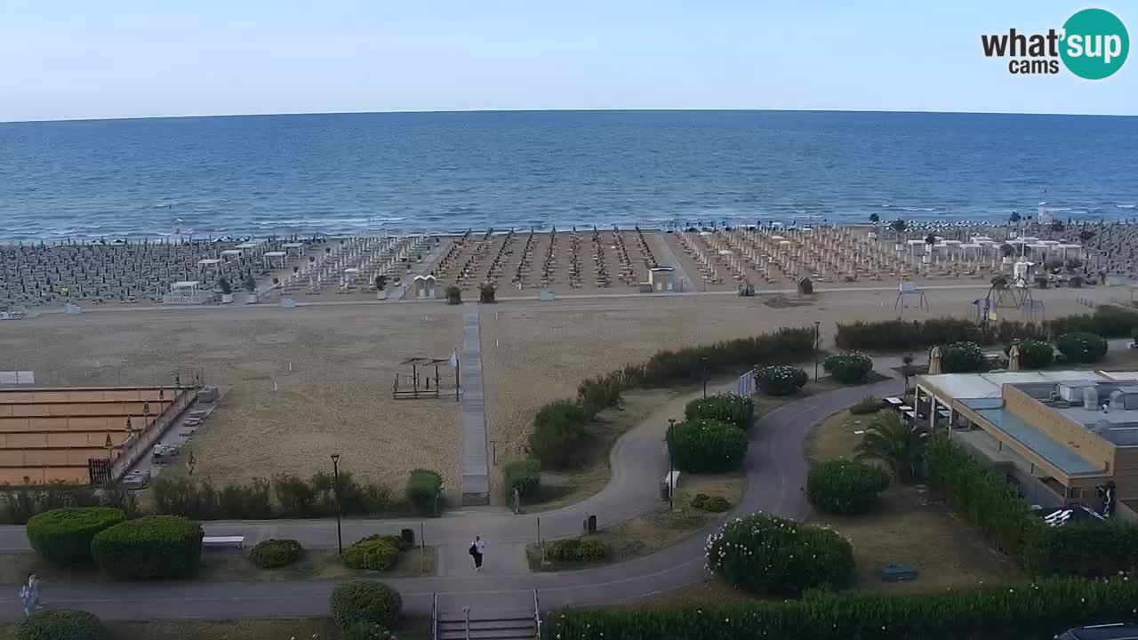 La camera en vivo de la playa de Bibione – Italia