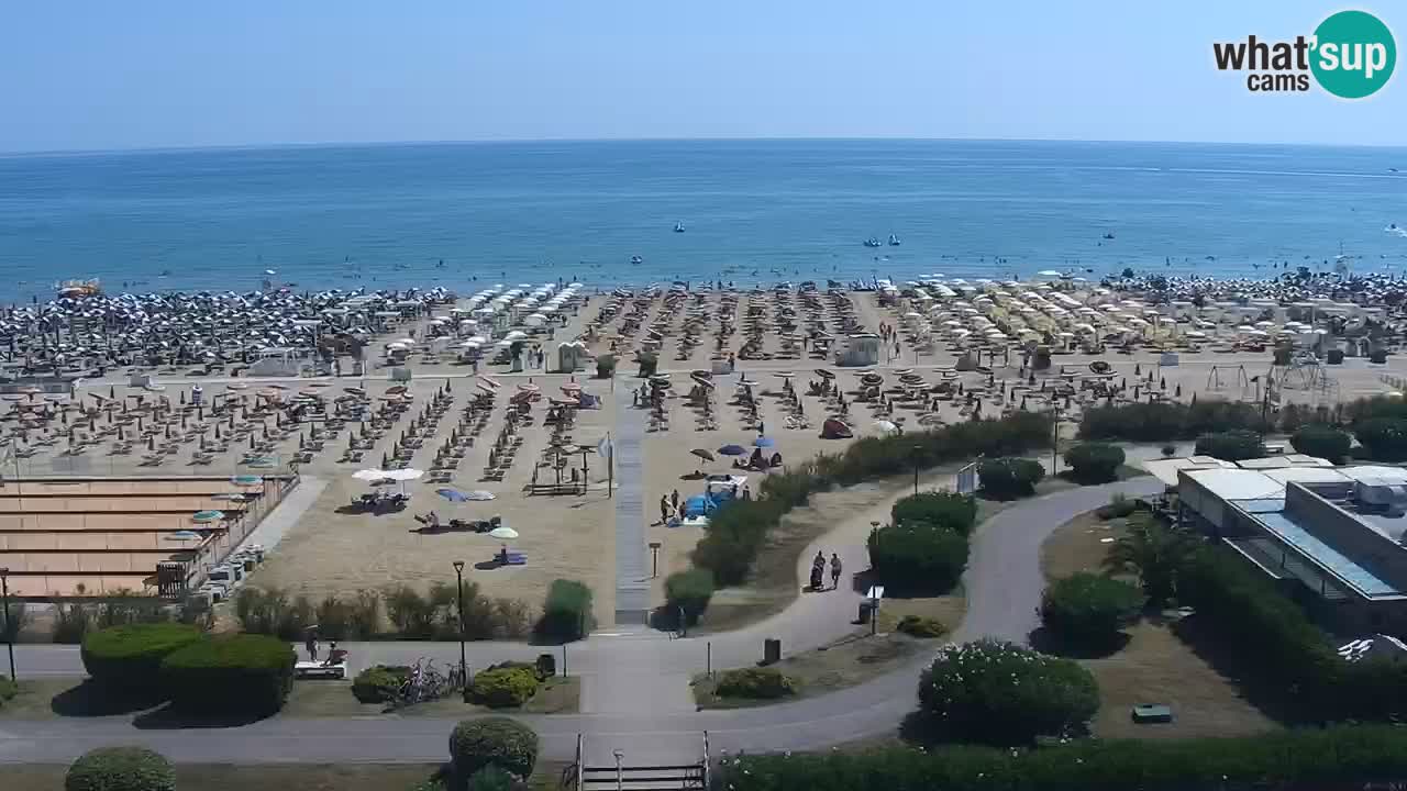 Webcam La plage de Bibione – Italie
