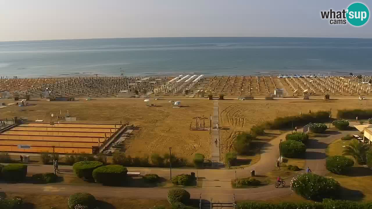 Der Strand von Bibione Webcam – Italien