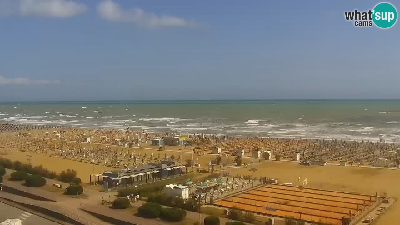 Der Strand von Bibione Webcam – Italien