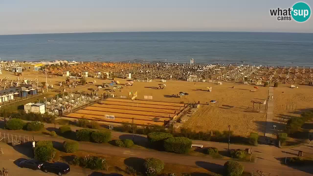Webcam La plage de Bibione – Italie