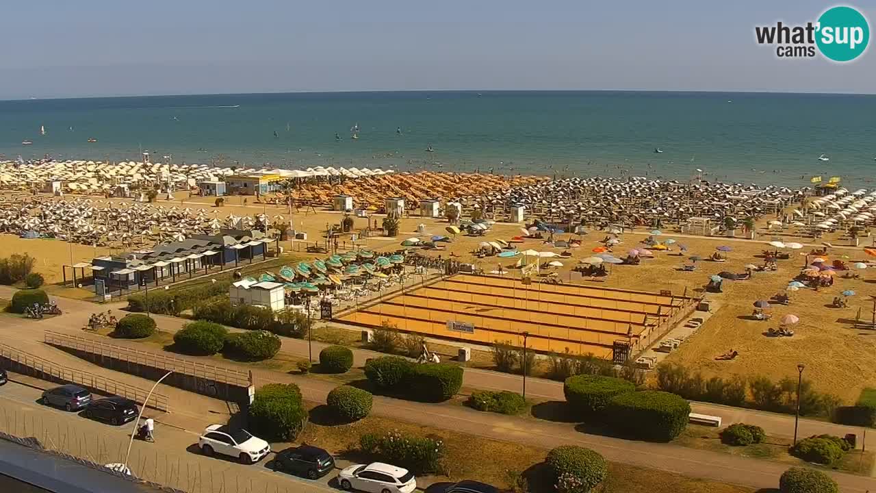 Der Strand von Bibione Webcam – Italien