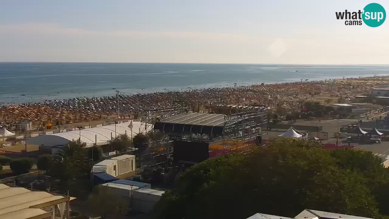 Der Strand von Bibione Webcam – Italien