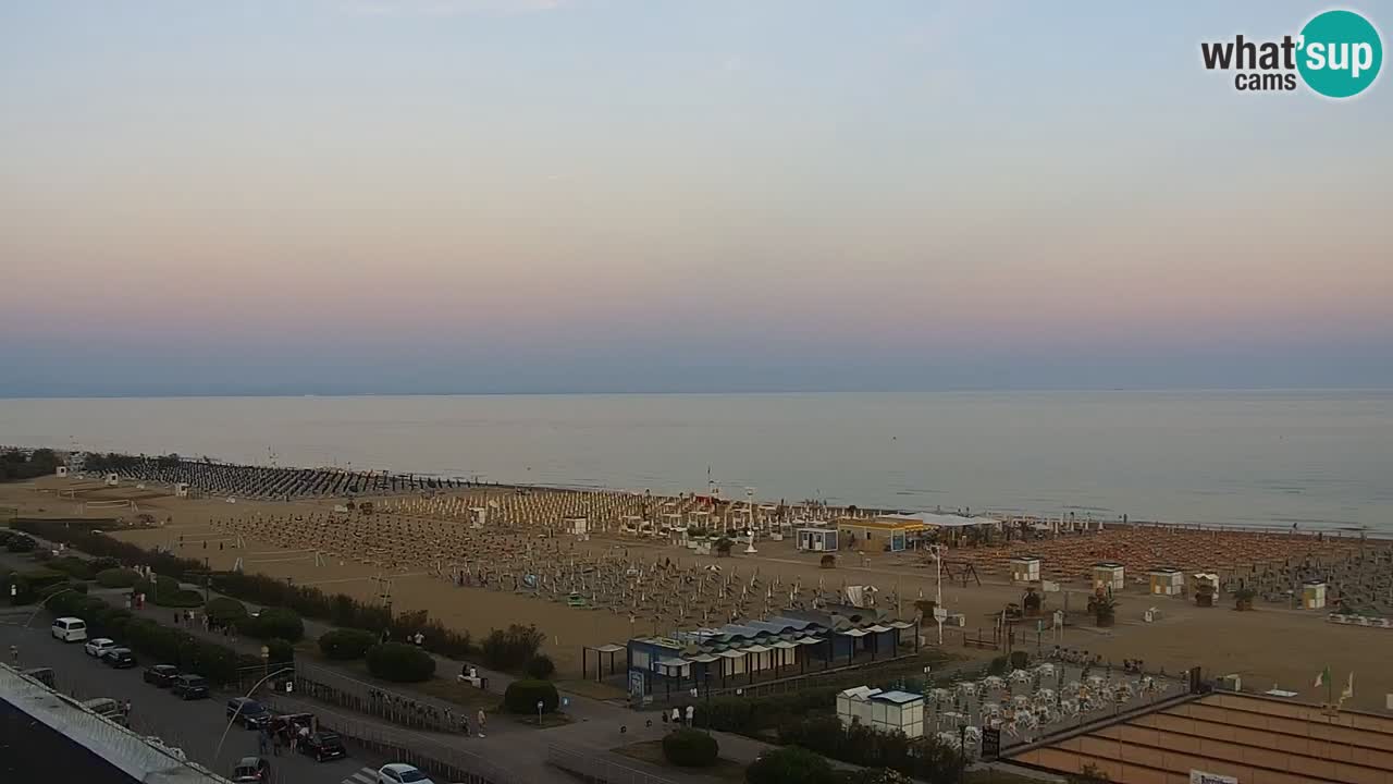 La camera en vivo de la playa de Bibione – Italia