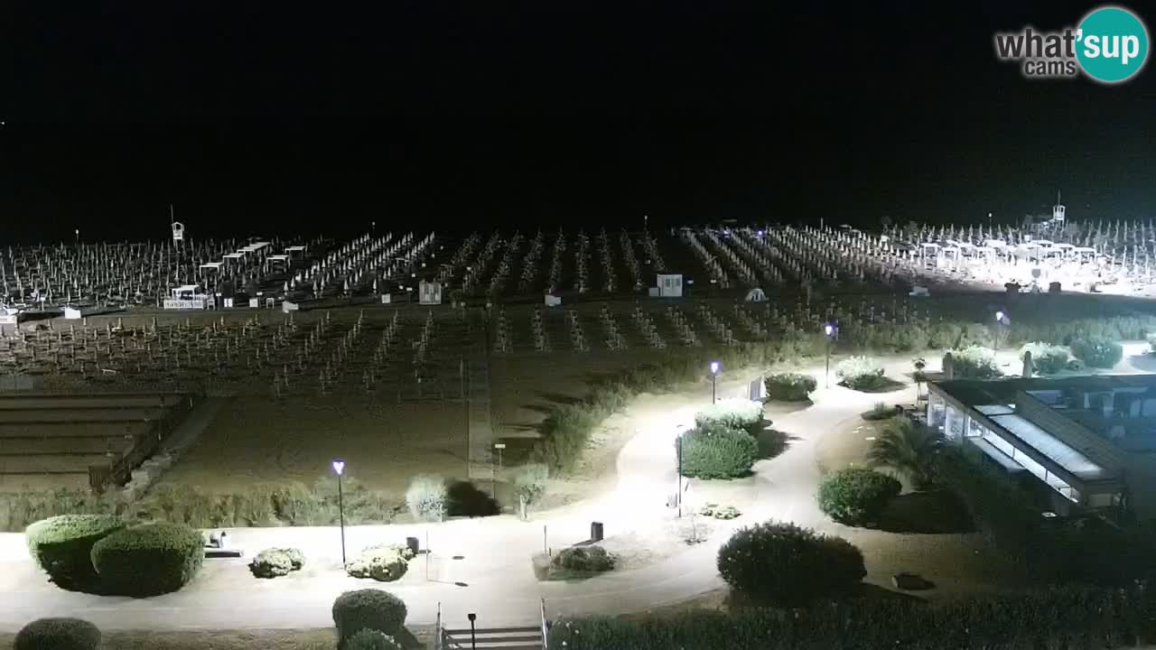 Plaža Bibione Spletna kamera – Italija