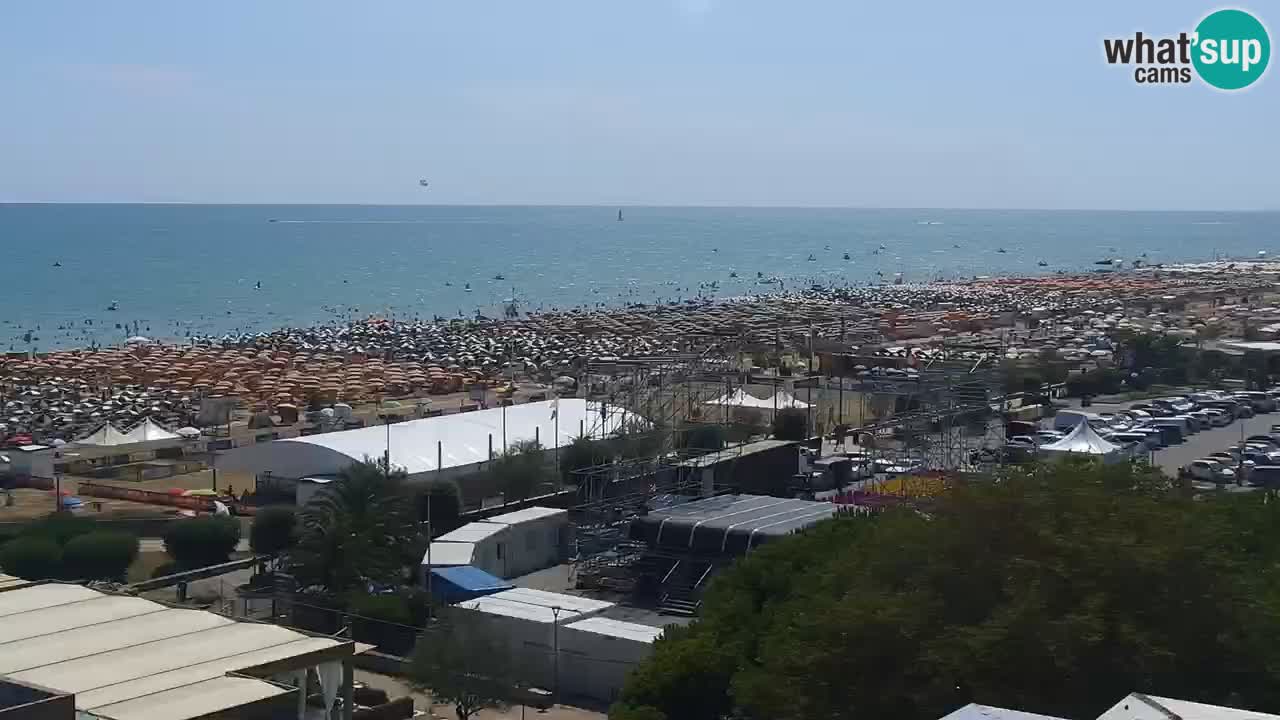 Plaža Bibione web kamera – Italija