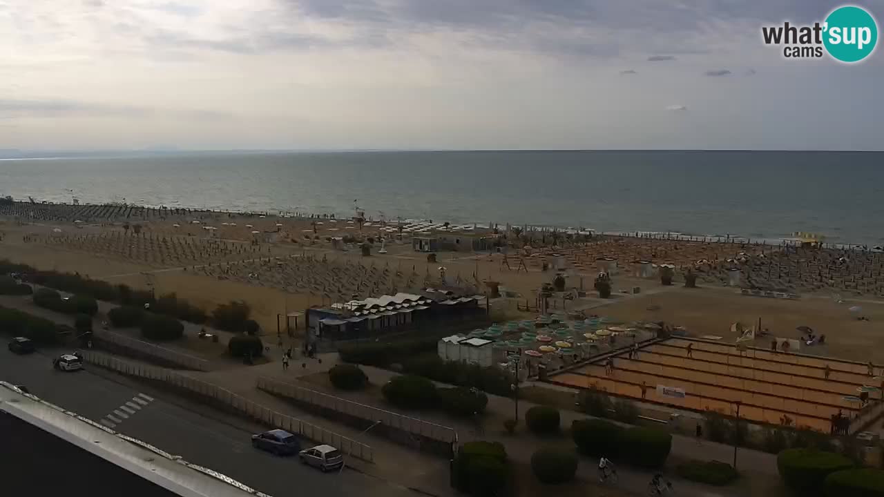 Der Strand von Bibione Webcam – Italien
