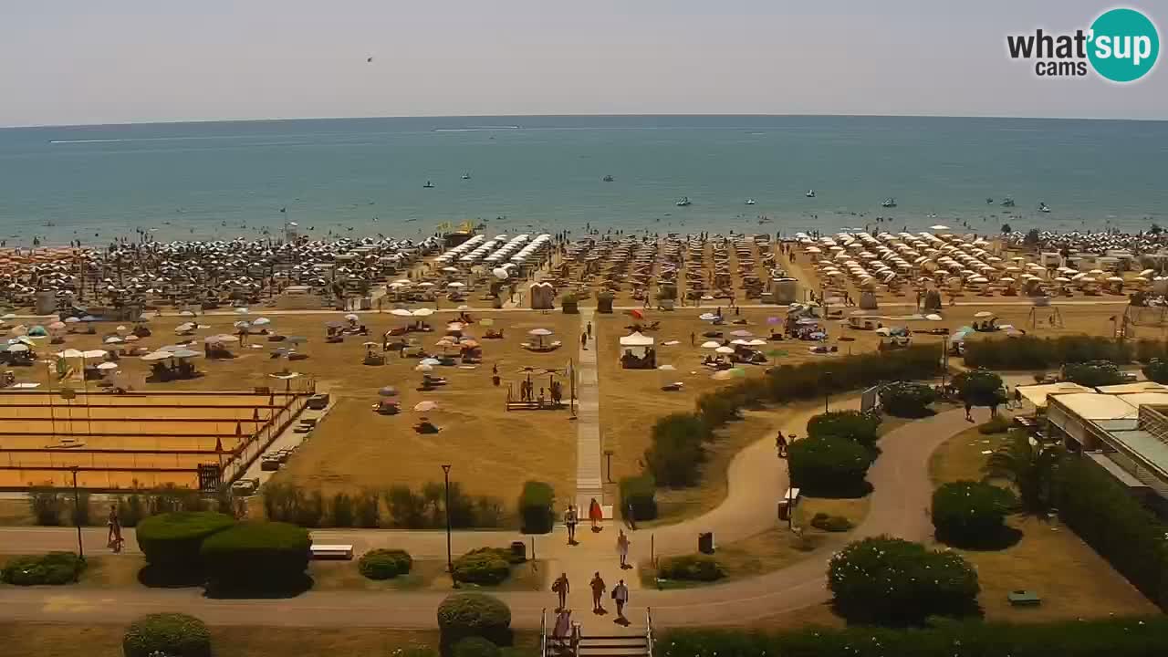 Plaža Bibione Spletna kamera – Italija