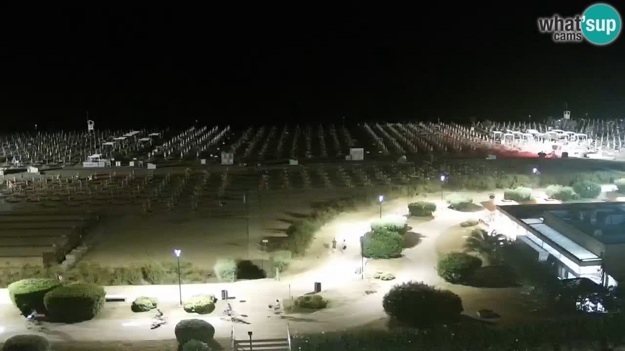 Plaža Bibione Spletna kamera – Italija