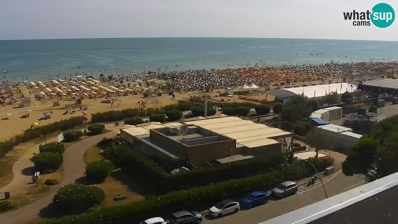 La camera en vivo de la playa de Bibione – Italia
