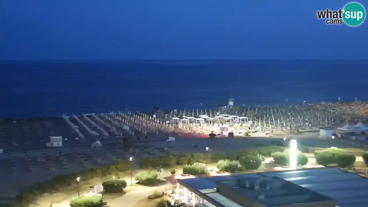 La camera en vivo de la playa de Bibione – Italia