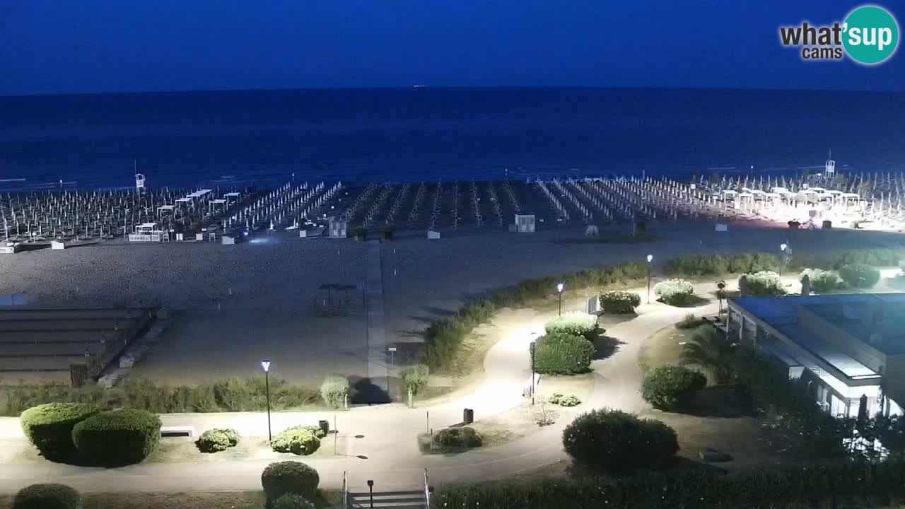 La camera en vivo de la playa de Bibione – Italia