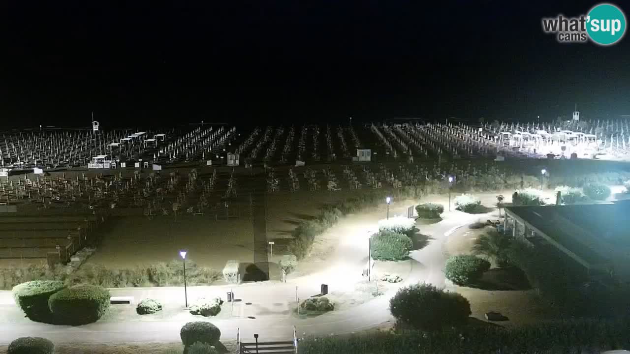 Plaža Bibione Spletna kamera – Italija