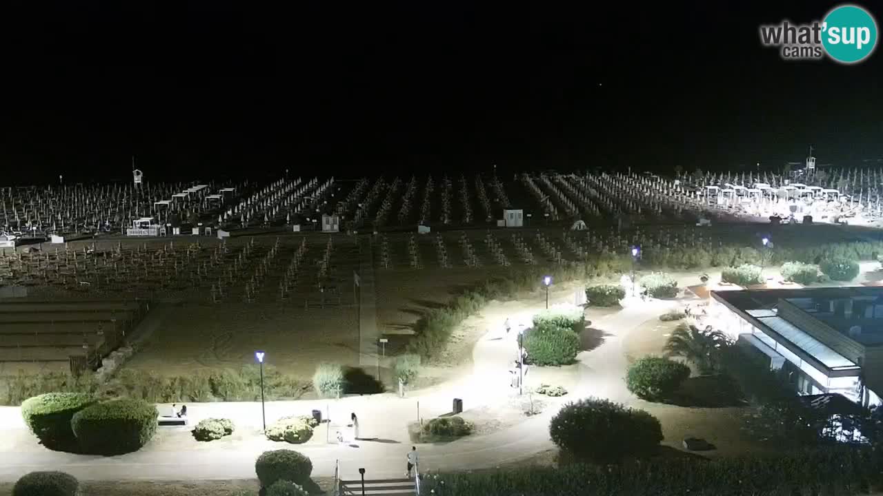 La camera en vivo de la playa de Bibione – Italia