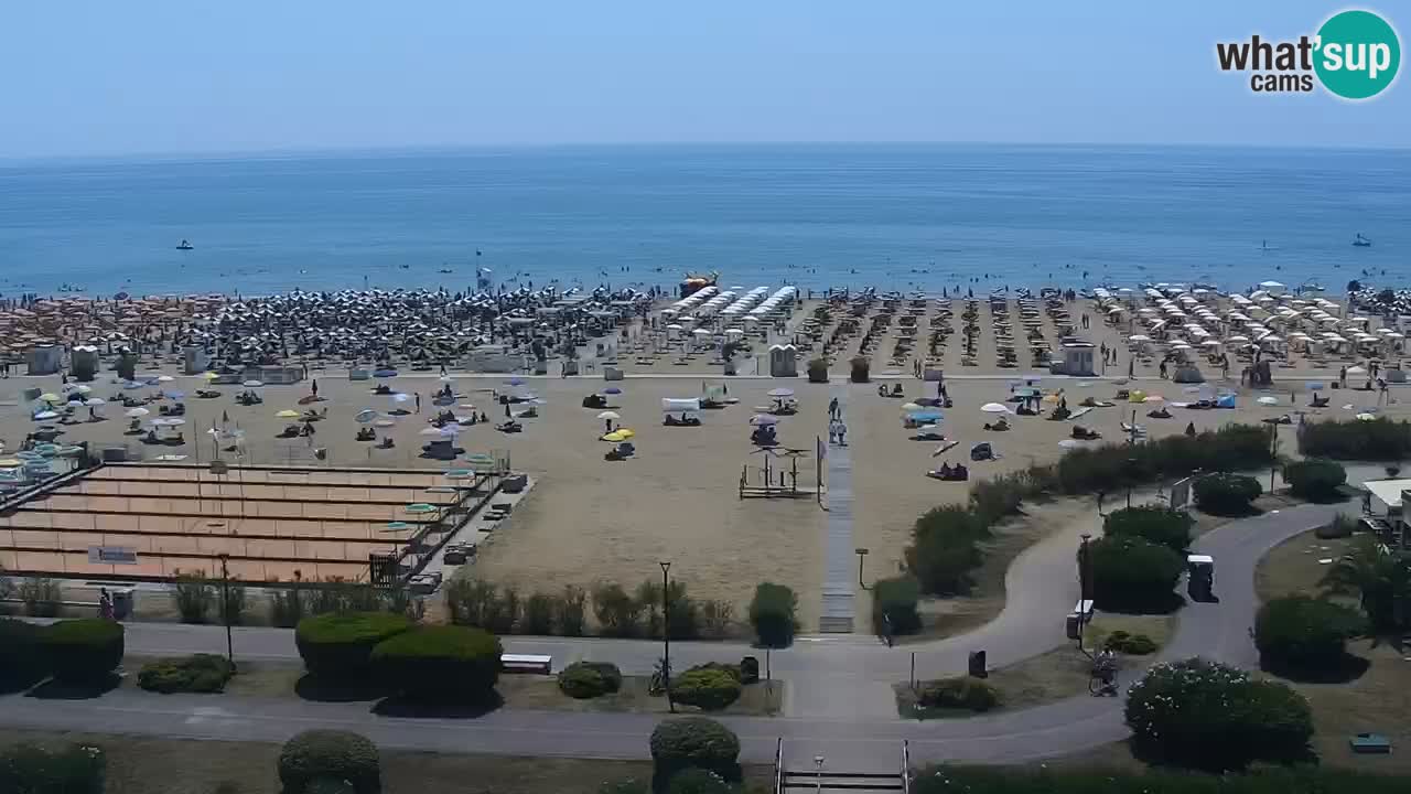 Webcam La plage de Bibione – Italie