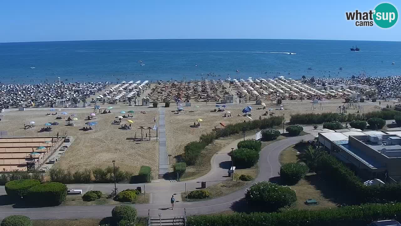 Plaža Bibione Spletna kamera – Italija