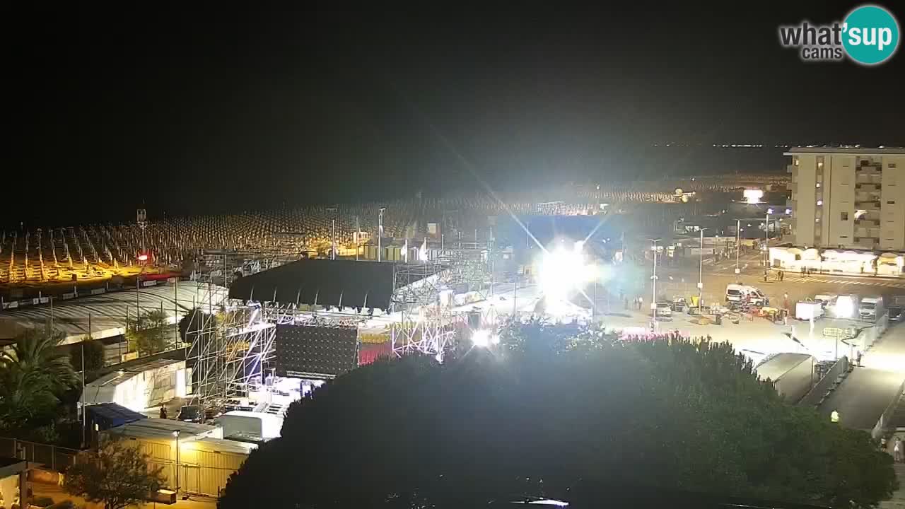 Webcam La plage de Bibione – Italie
