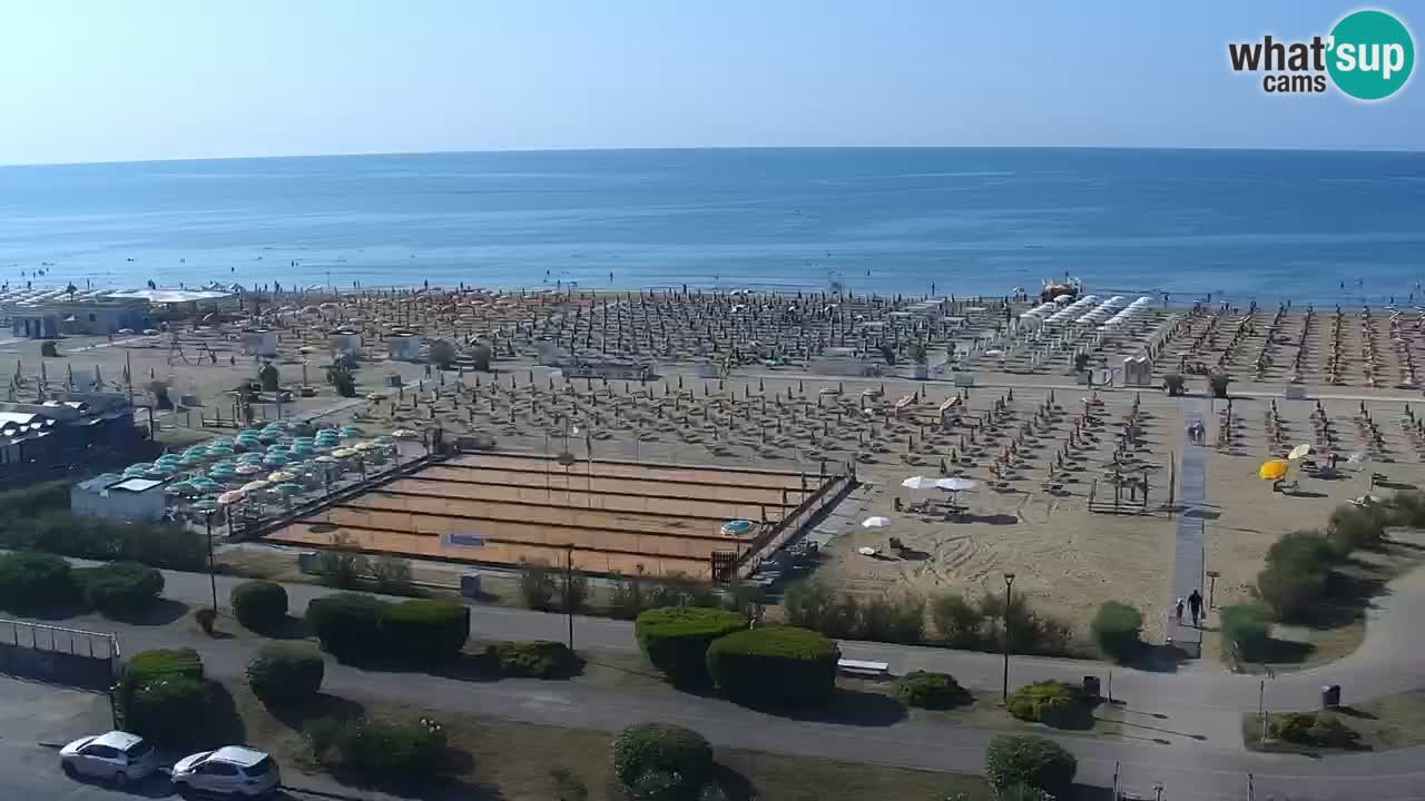 Der Strand von Bibione Webcam – Italien