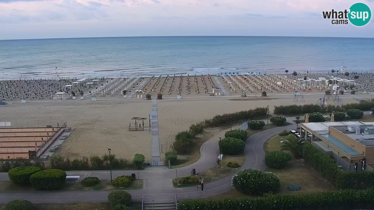 Webcam La plage de Bibione – Italie