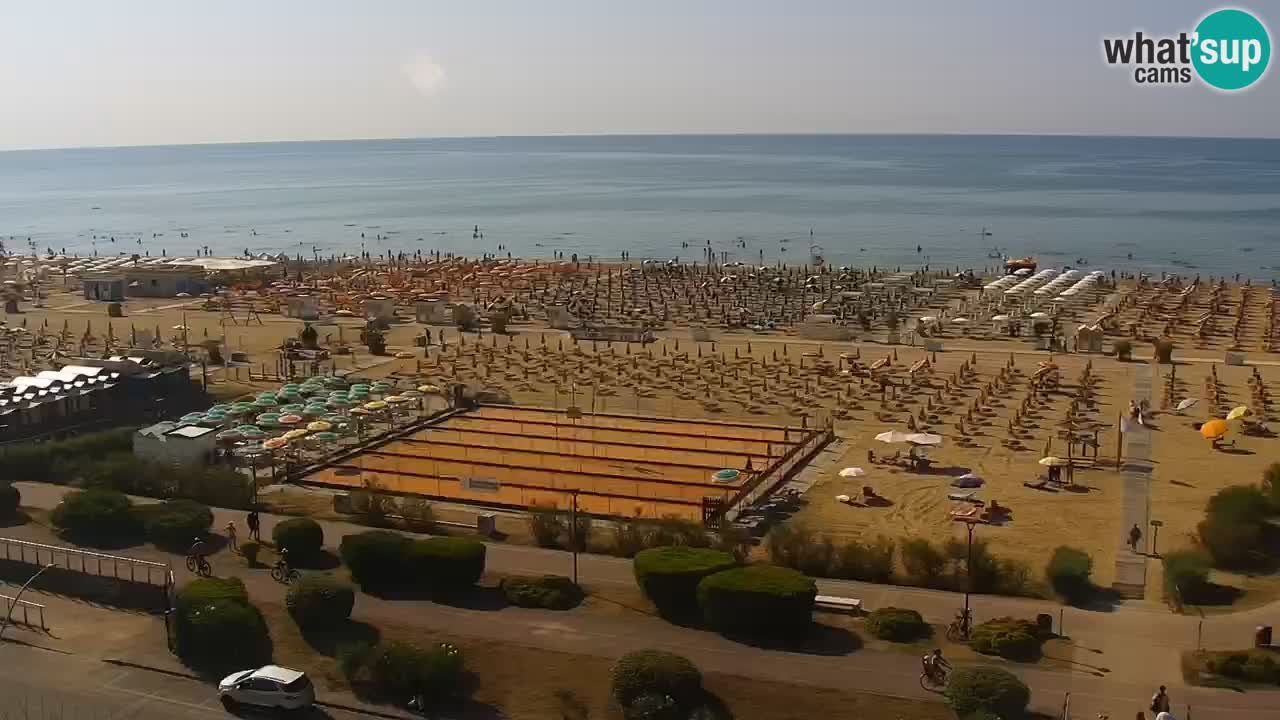 Plaža Bibione web kamera – Italija