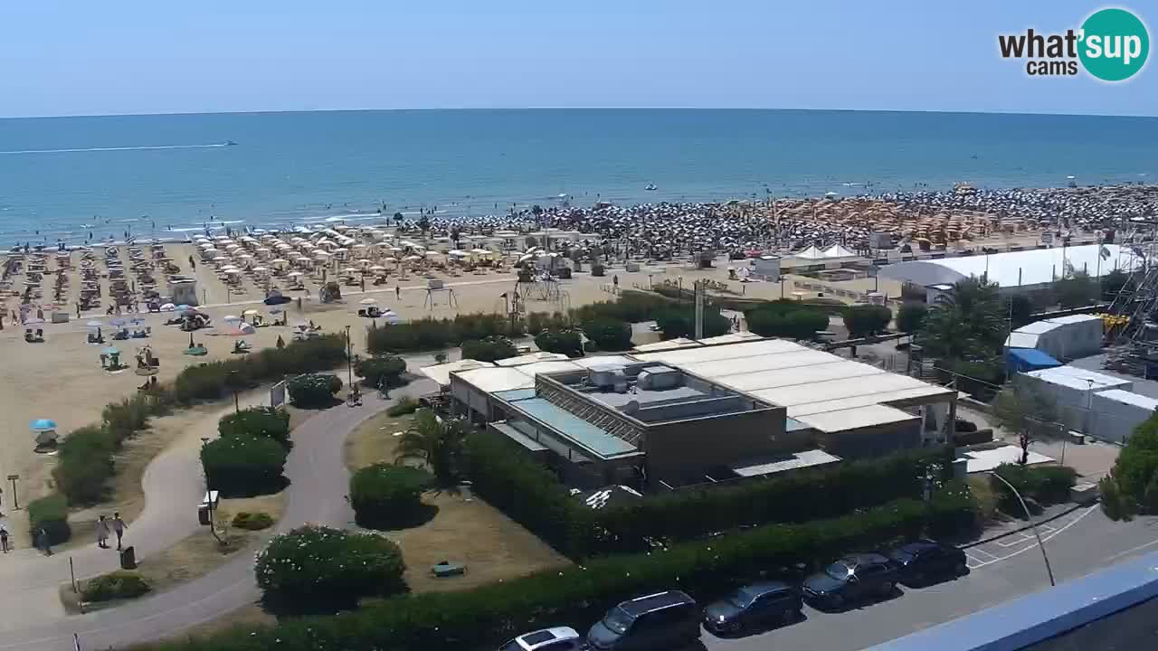 La camera en vivo de la playa de Bibione – Italia