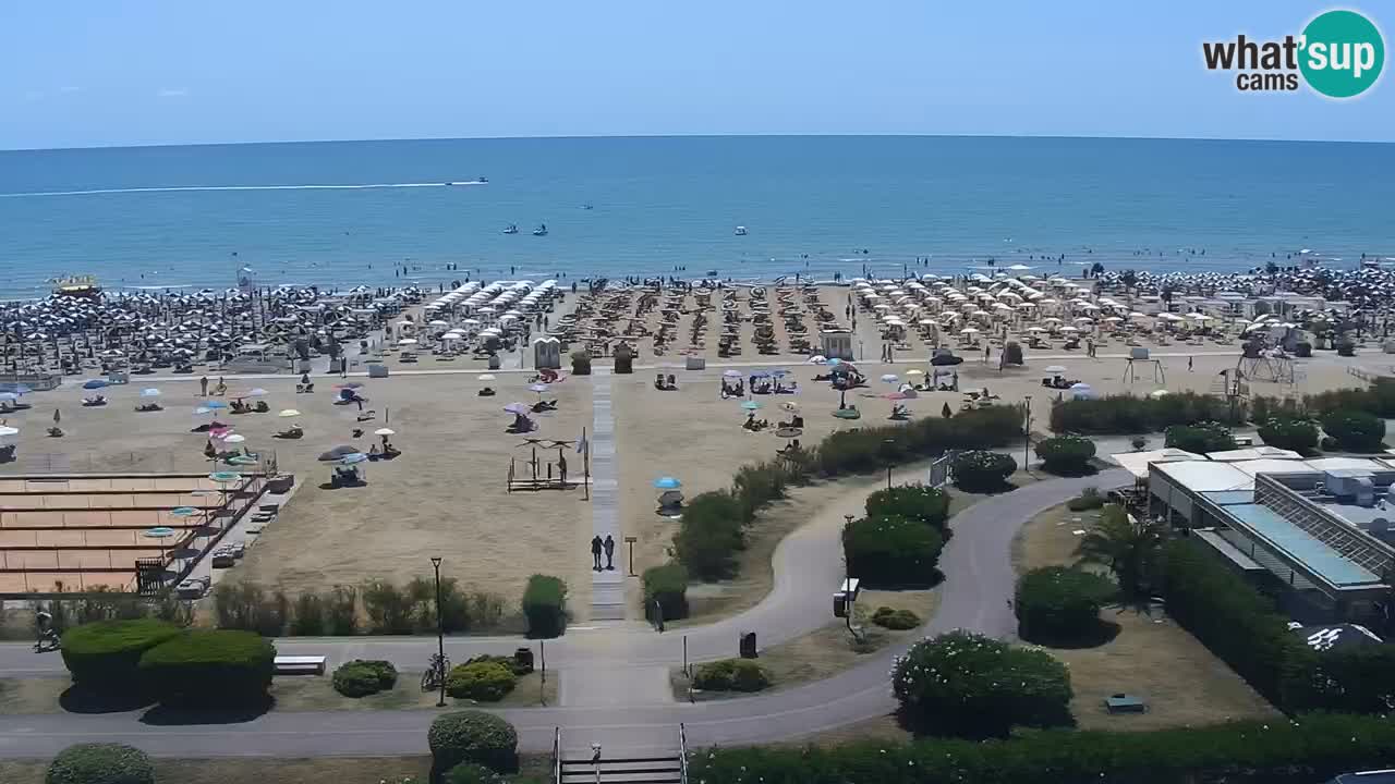 Webcam La plage de Bibione – Italie