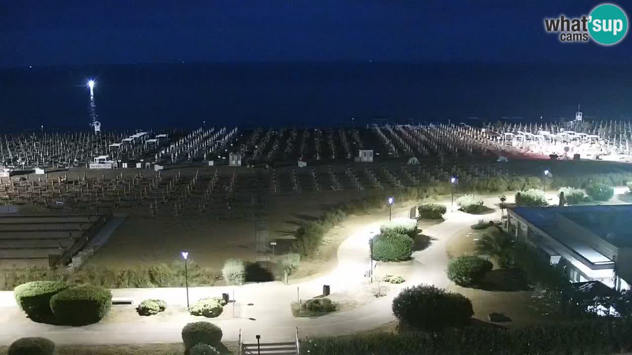 Plaža Bibione Spletna kamera – Italija
