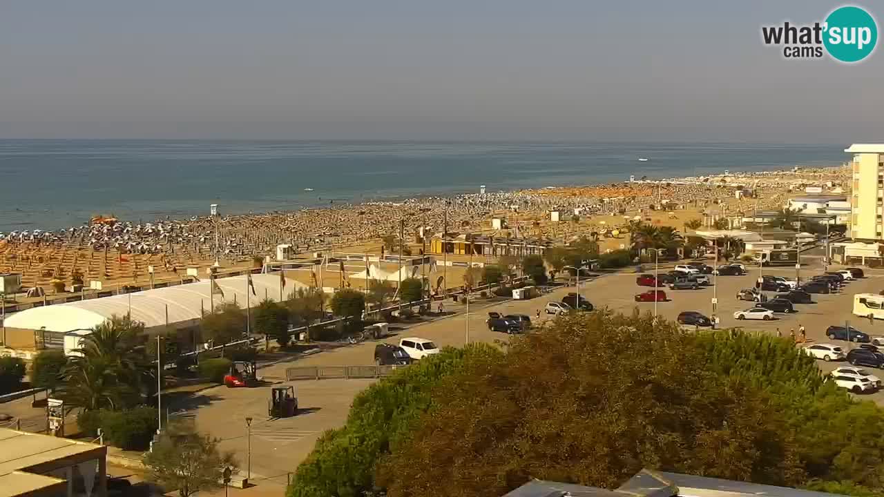 La camera en vivo de la playa de Bibione – Italia