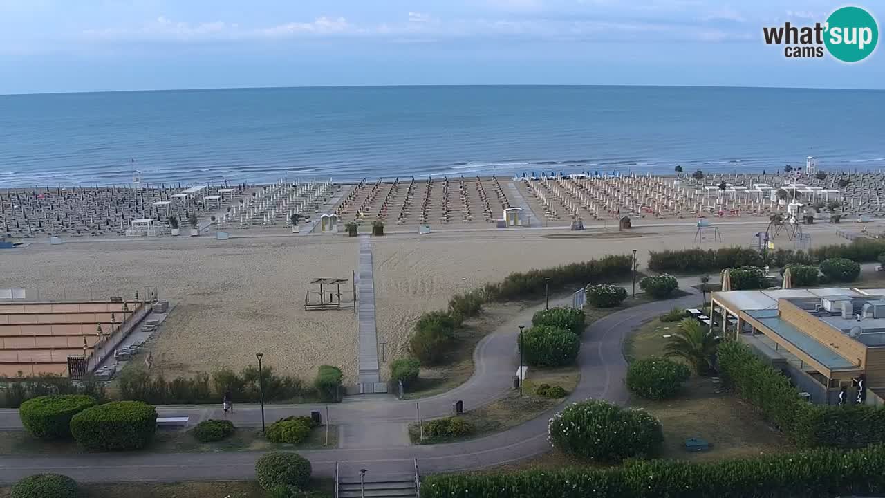 Webcam La plage de Bibione – Italie