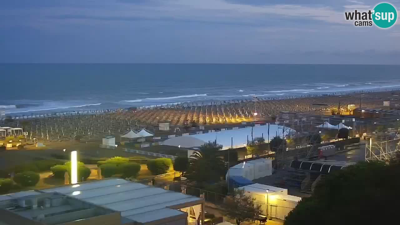 Webcam La plage de Bibione – Italie