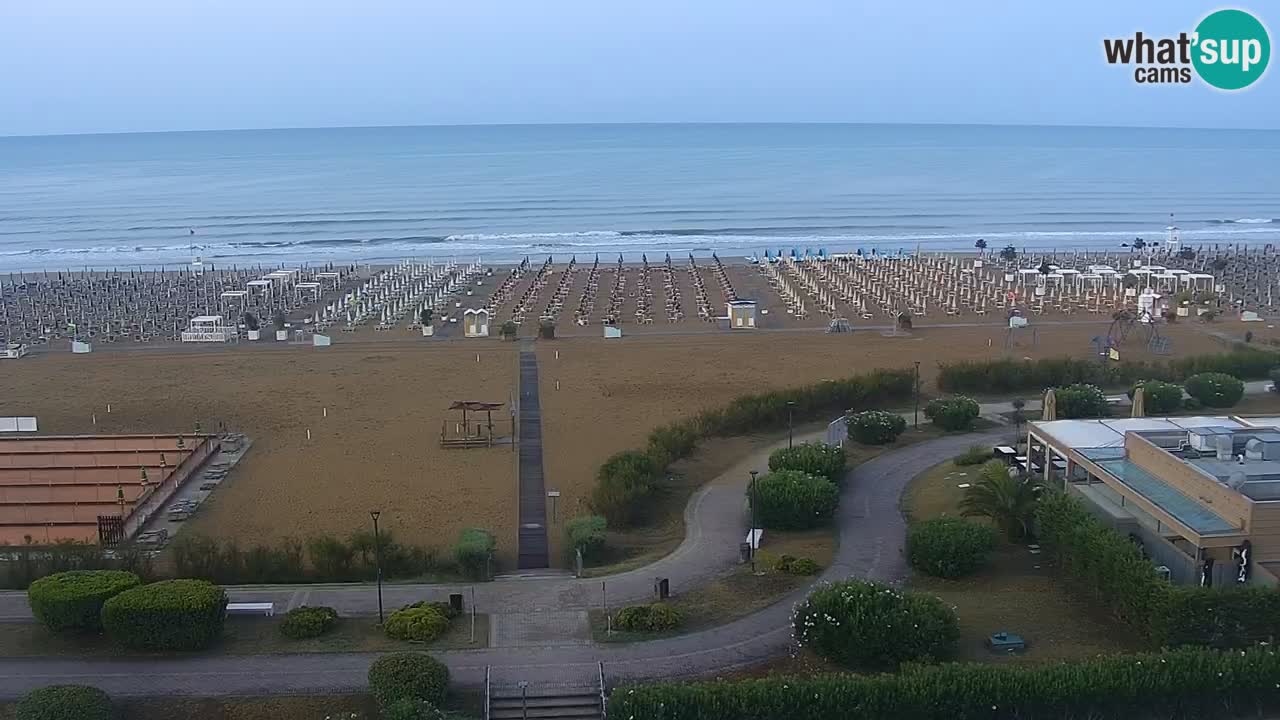 Webcam La plage de Bibione – Italie