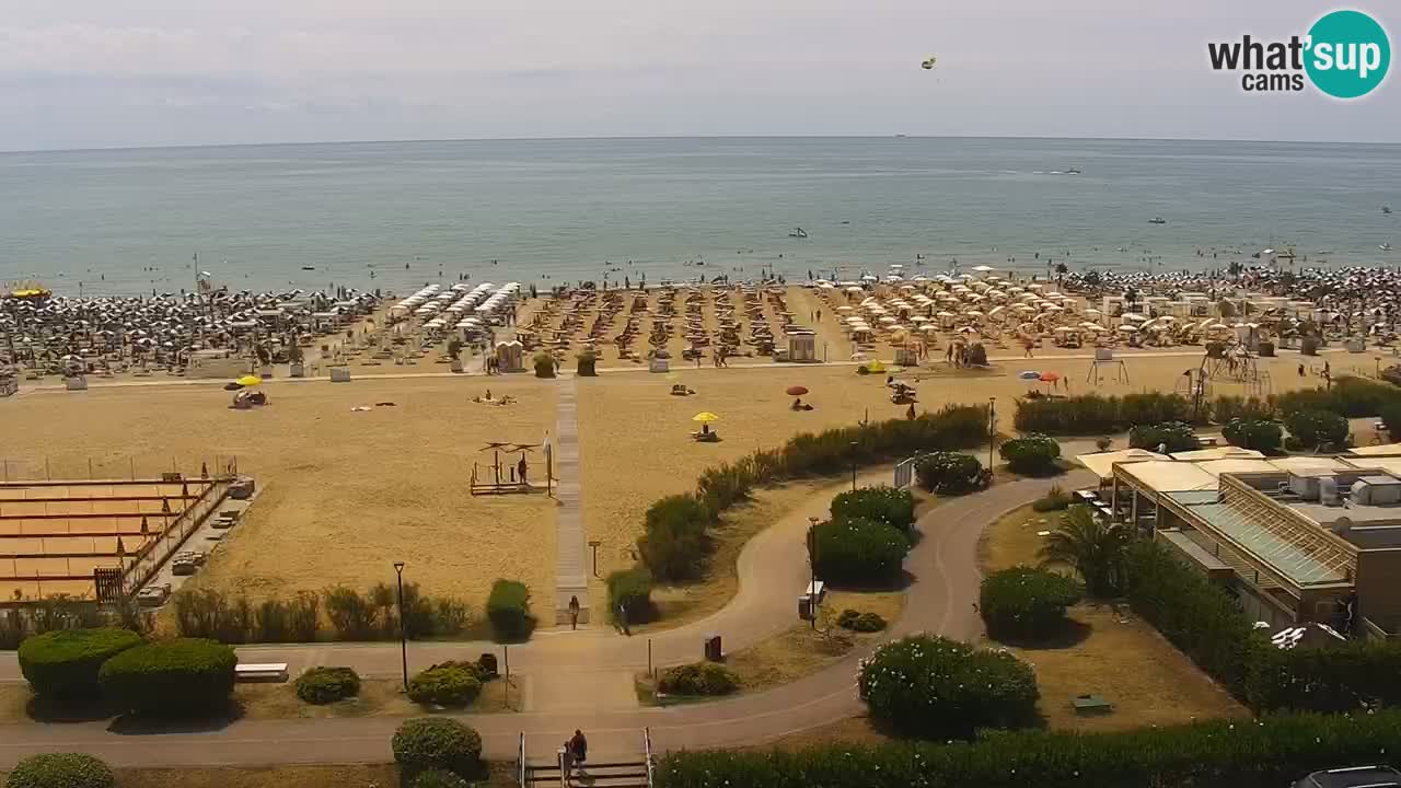 Der Strand von Bibione Webcam – Italien