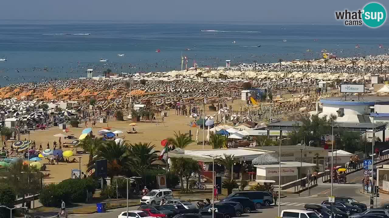 The beach of Bibione webcam – Italy