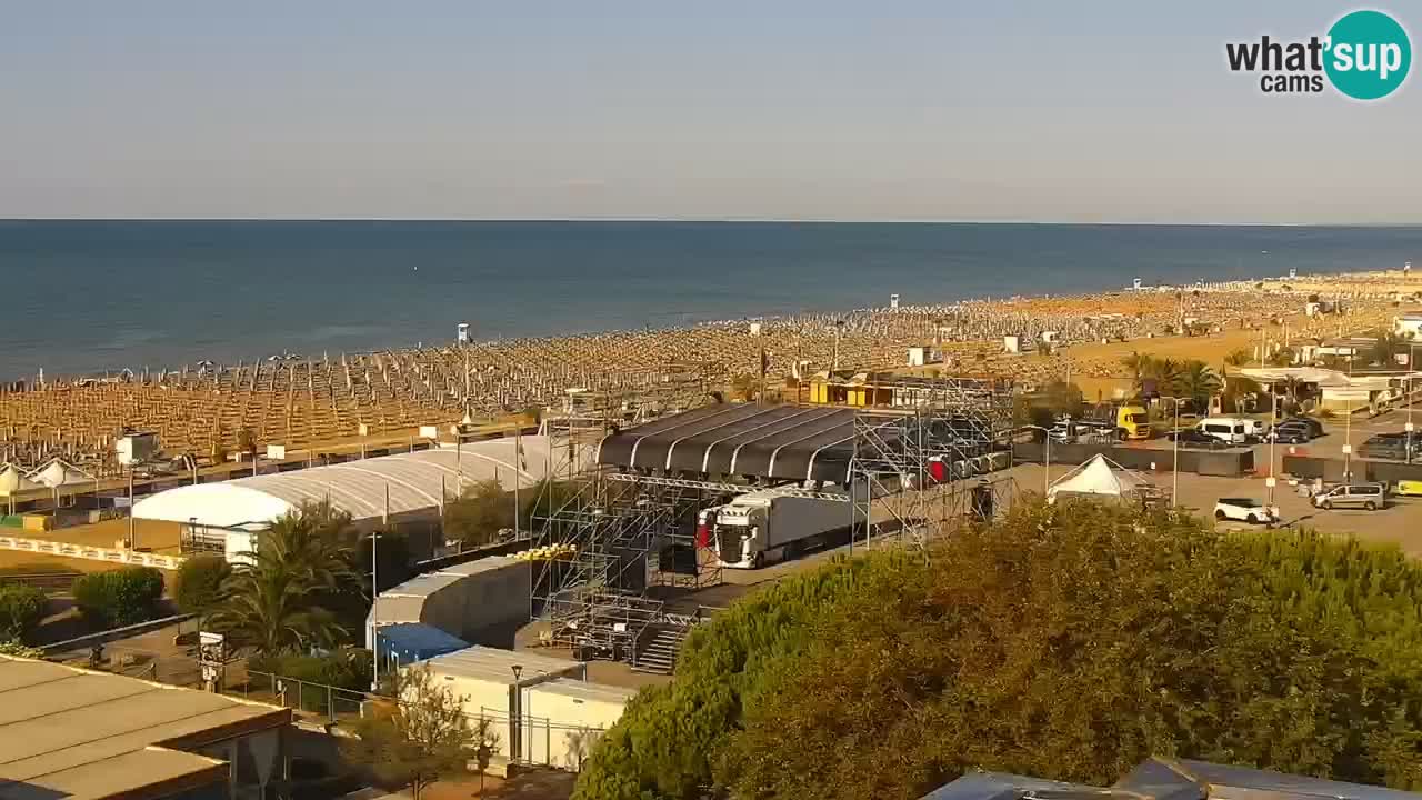 Der Strand von Bibione Webcam – Italien
