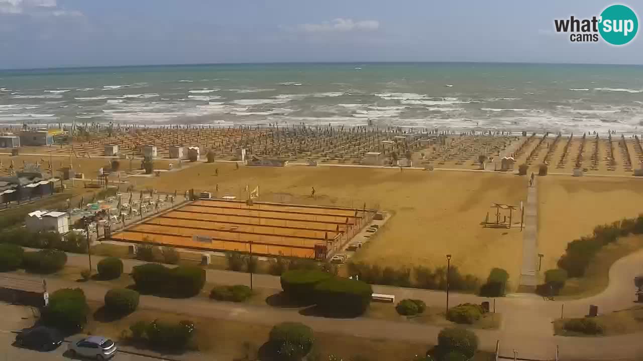 Der Strand von Bibione Webcam – Italien