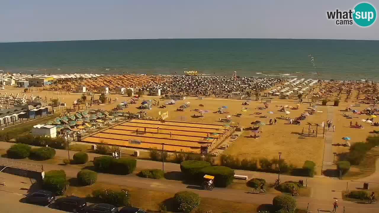Der Strand von Bibione Webcam – Italien